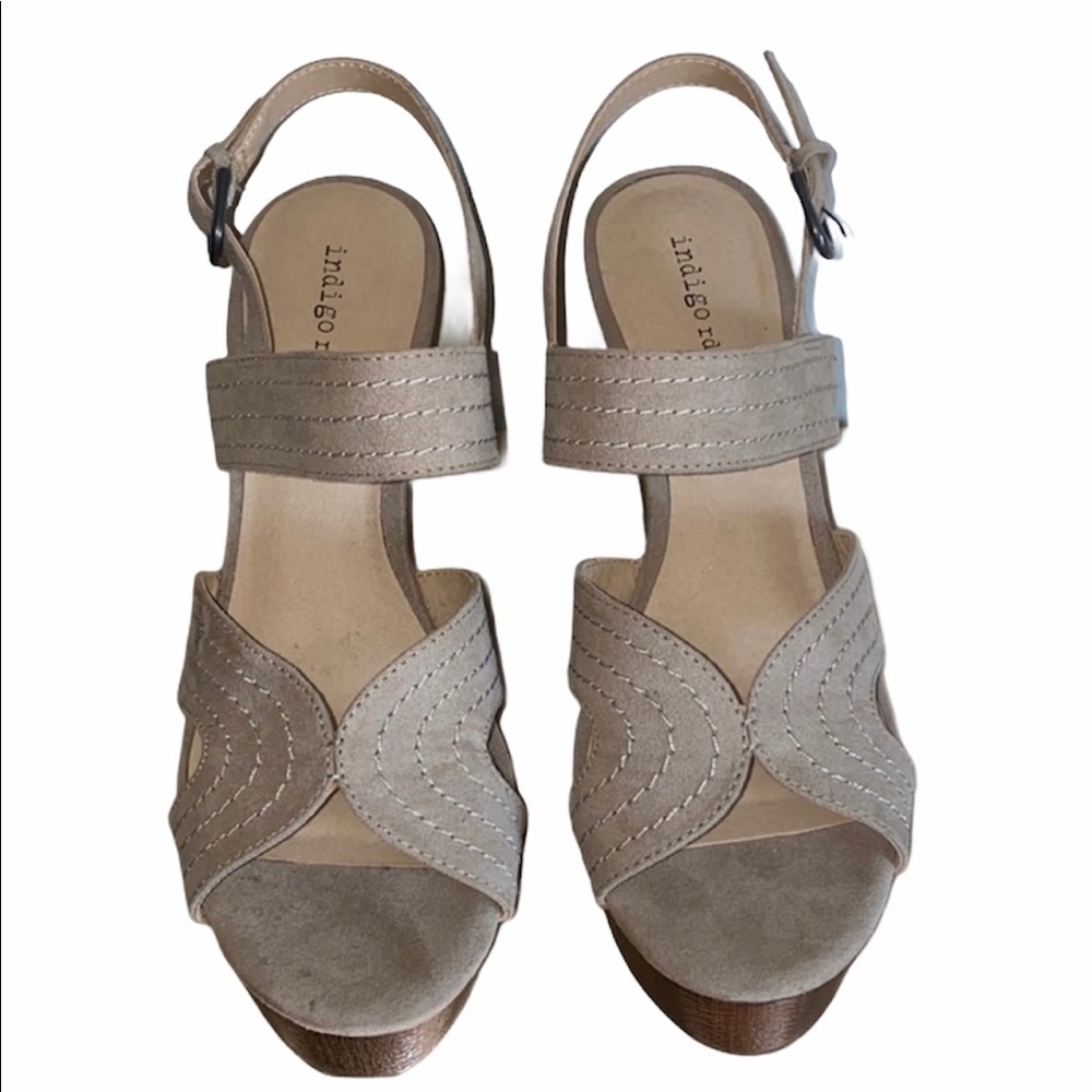Indigo Rd platform wedge sandals
